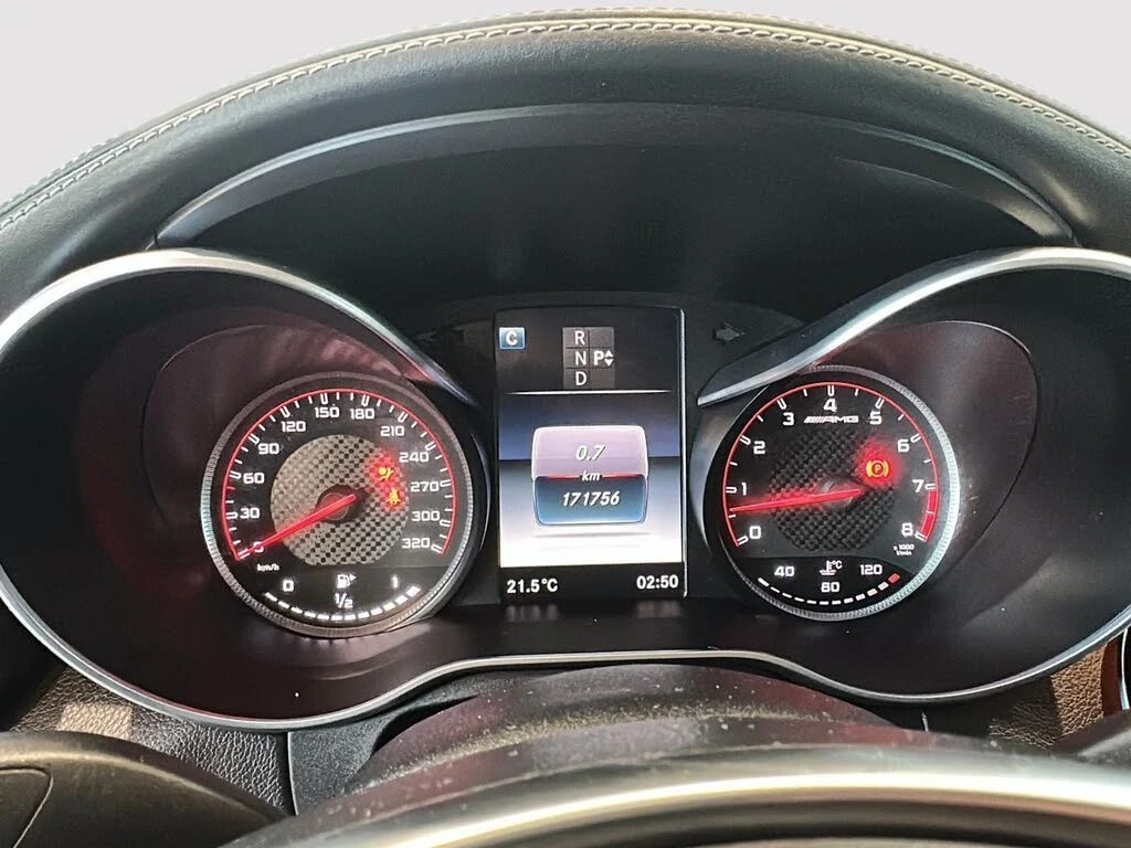 Mercedes-Benz C 63 AMG S* КОЖА* ПОДГРЕВ* BLIND SPOT* НАВИ* , снимка 10 - Автомобили и джипове - 55709636