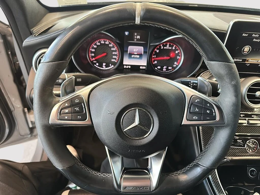 Mercedes-Benz C 63 AMG S* КОЖА* ПОДГРЕВ* BLIND SPOT* НАВИ* , снимка 11 - Автомобили и джипове - 55709636