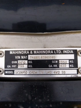 Mahindra Scorpio GOA, снимка 7