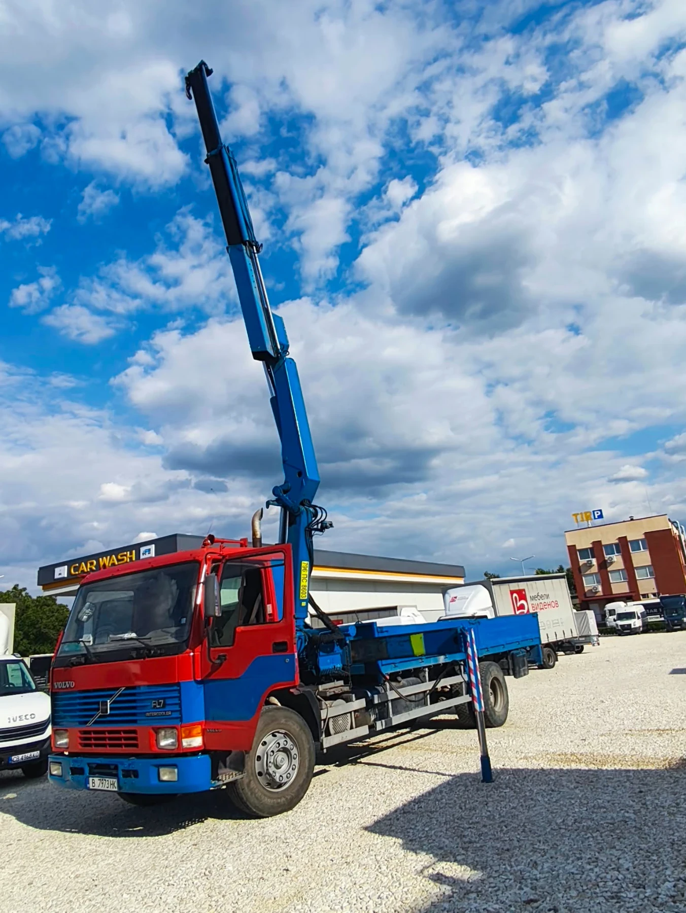 Volvo Fl Кран