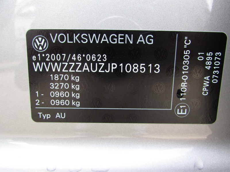 VW Golf 1.4i CNG EU6B, снимка 14 - Автомобили и джипове - 42379643