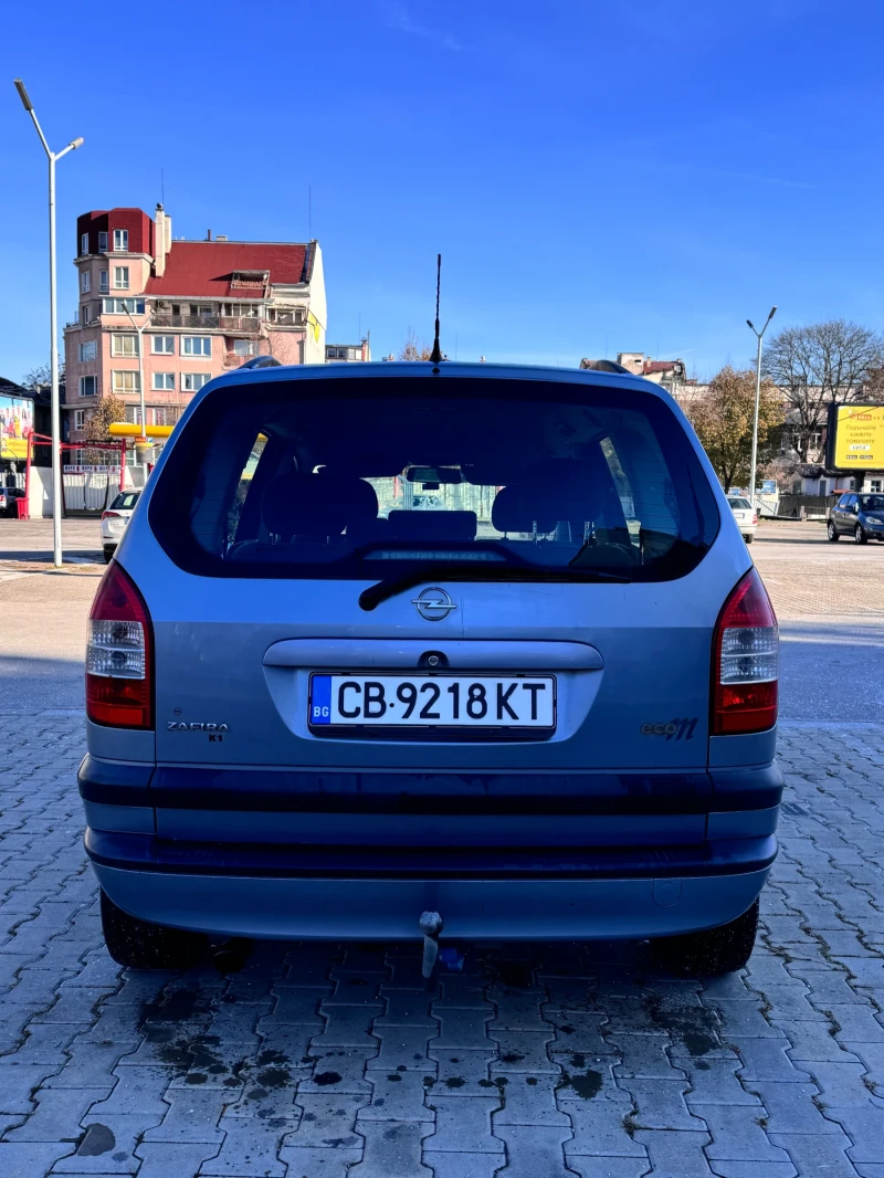 Opel Zafira 1.6 CNG фабричен метан, снимка 5 - Автомобили и джипове - 48107478