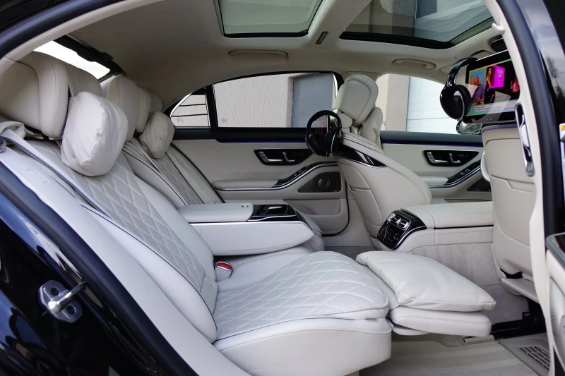 Mercedes-Benz S 580 EXCLUSIVE* AMG LINE* 4MATIC* 3 TV* LONG* , снимка 17 - Автомобили и джипове - 52452140