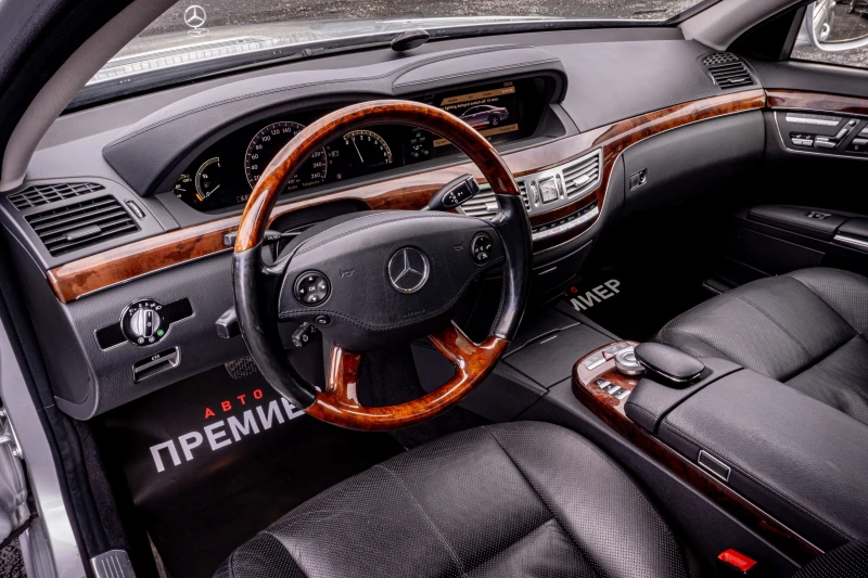 Mercedes-Benz S 500 Long-РЕГИСТРИРАНА-ТОП-ГАРАНЦИЯ!, снимка 8 - Автомобили и джипове - 53099797