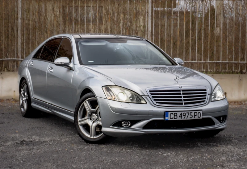 Mercedes-Benz S 500 Long-РЕГИСТРИРАНА-ТОП-ГАРАНЦИЯ!, снимка 3 - Автомобили и джипове - 53099797
