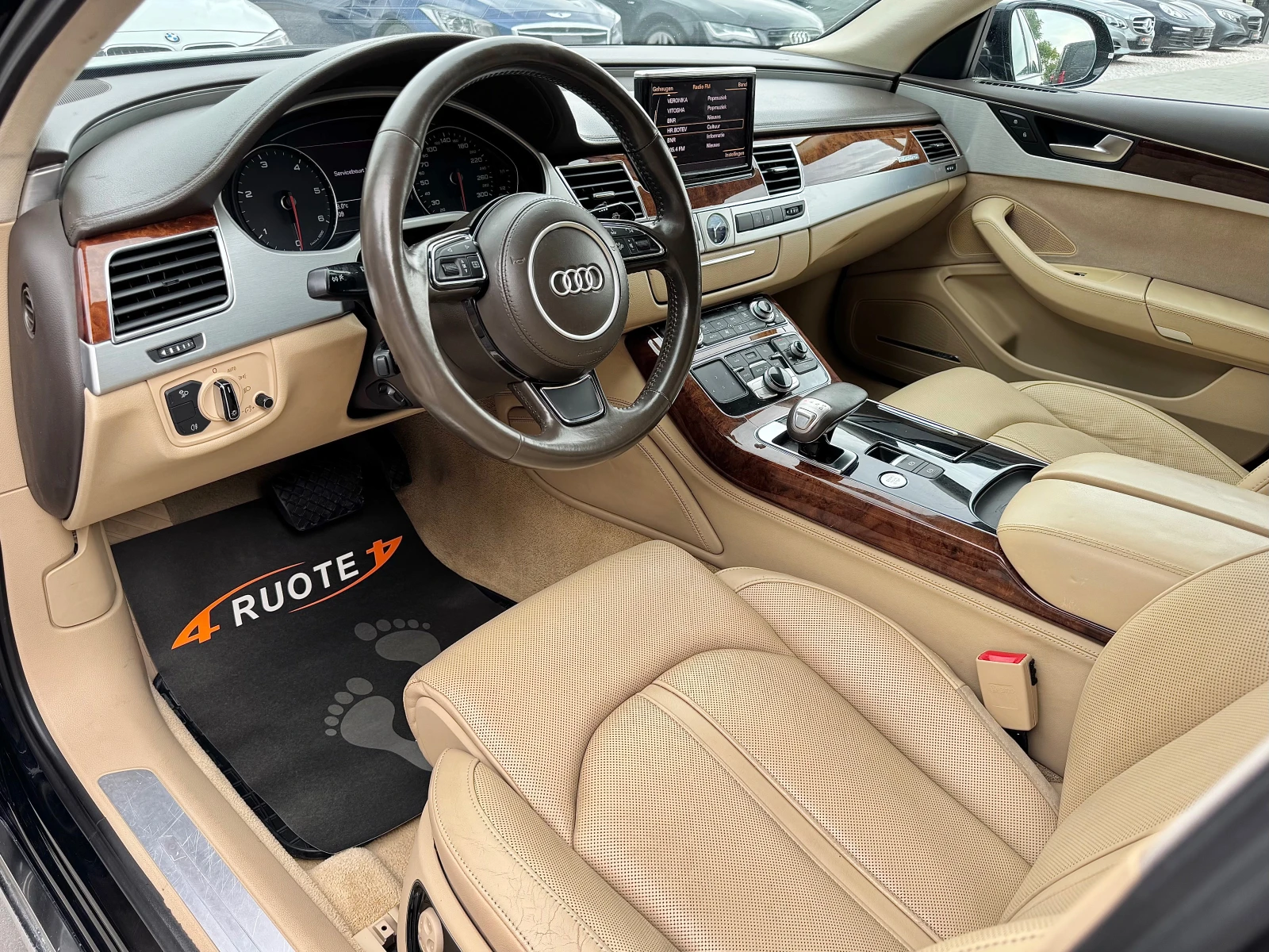 Audi A8 3.0TDi * LED* Подгрев/Камера/Вакум - изображение 8