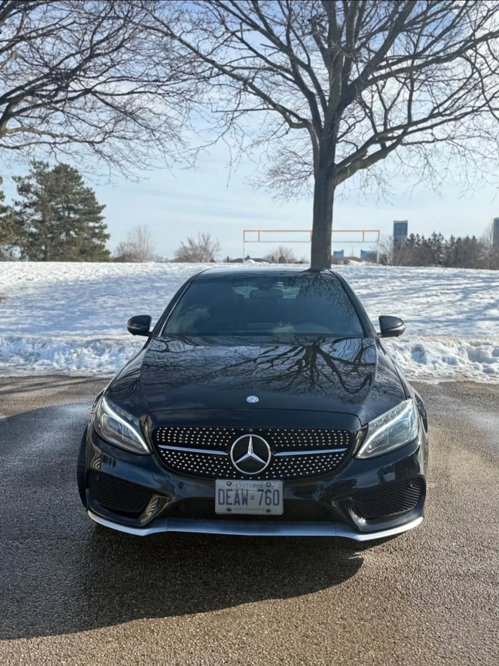 Mercedes-Benz C 450 AMG 2016/Speedshift/Burnamster/Pano/Подгрев/360/Карфак, снимка 2 - Автомобили и джипове - 53763535