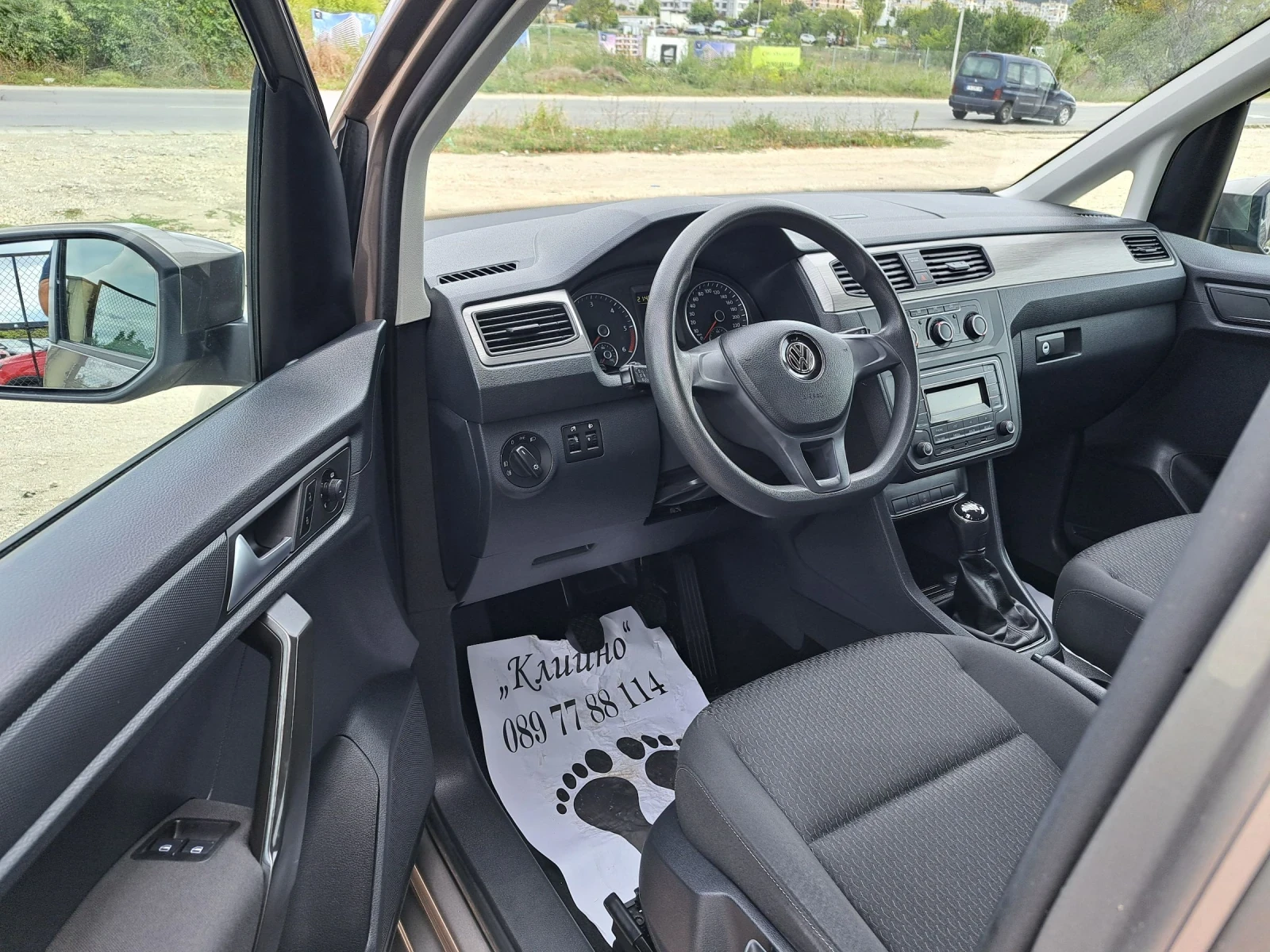 VW Caddy 2.0 D 7места, снимка 14 - Автомобили и джипове - 56264316