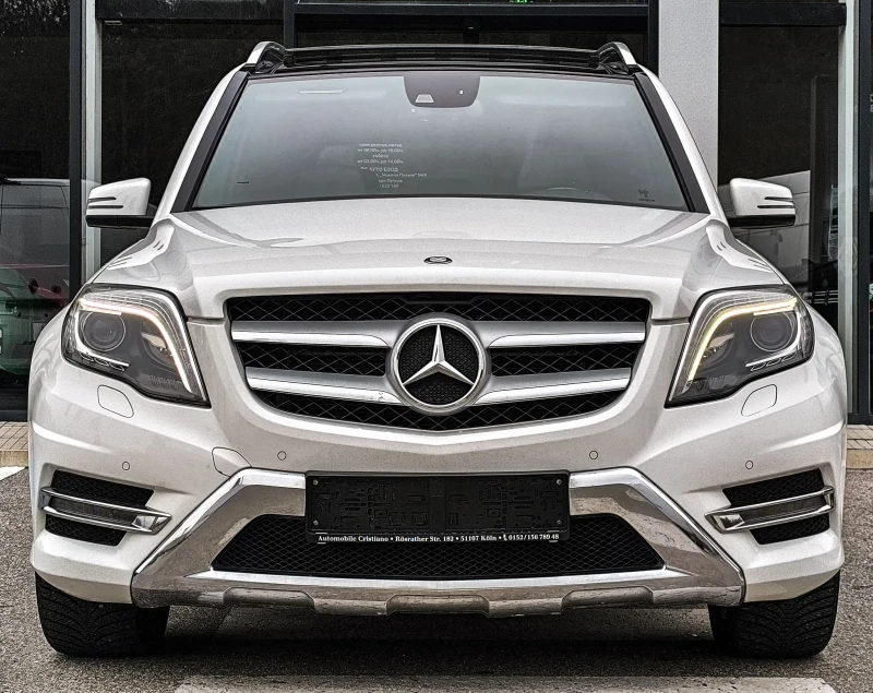 Mercedes-Benz GLK 220CDI AMG LINE 4-MATIC ГЕРМАНИЯ ПАНОРАМА , снимка 4 - Автомобили и джипове - 52492764