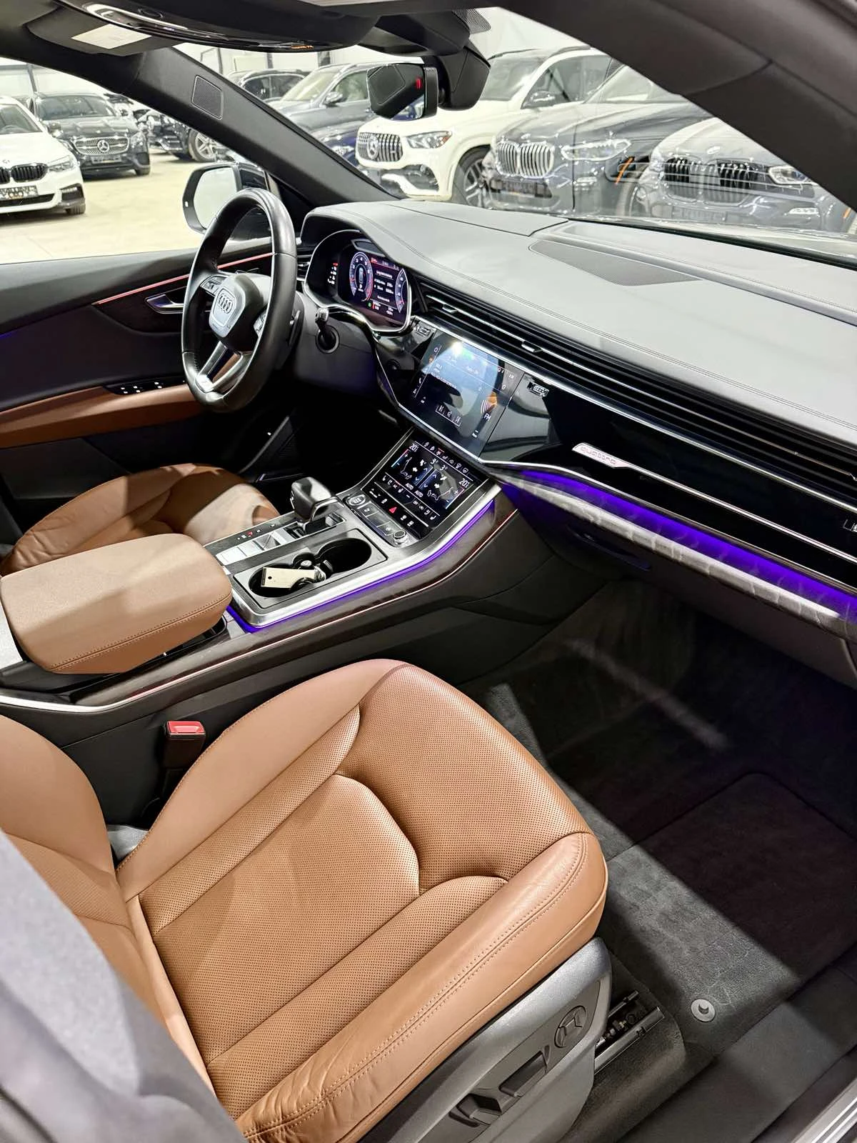 Audi Q8 55TFSI Technik Black Optic, снимка 12 - Автомобили и джипове - 54607777