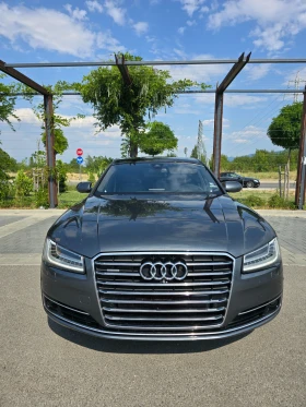 Audi A8 4.2 TDI Long 3х TV 360 camera PANO BANG OLUFSEN, снимка 1