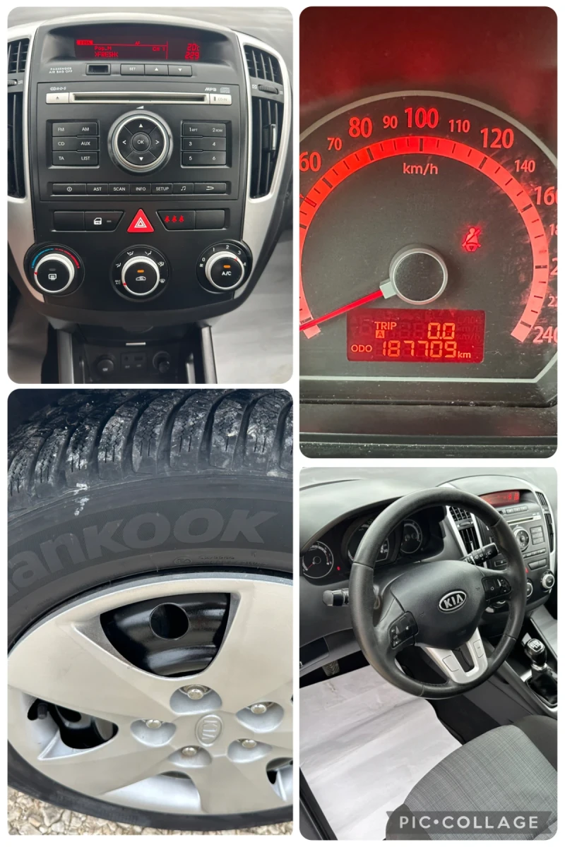 Kia Ceed 1.6/FACELIFT//2011г//6ск//EURO5B, снимка 16 - Автомобили и джипове - 51838540