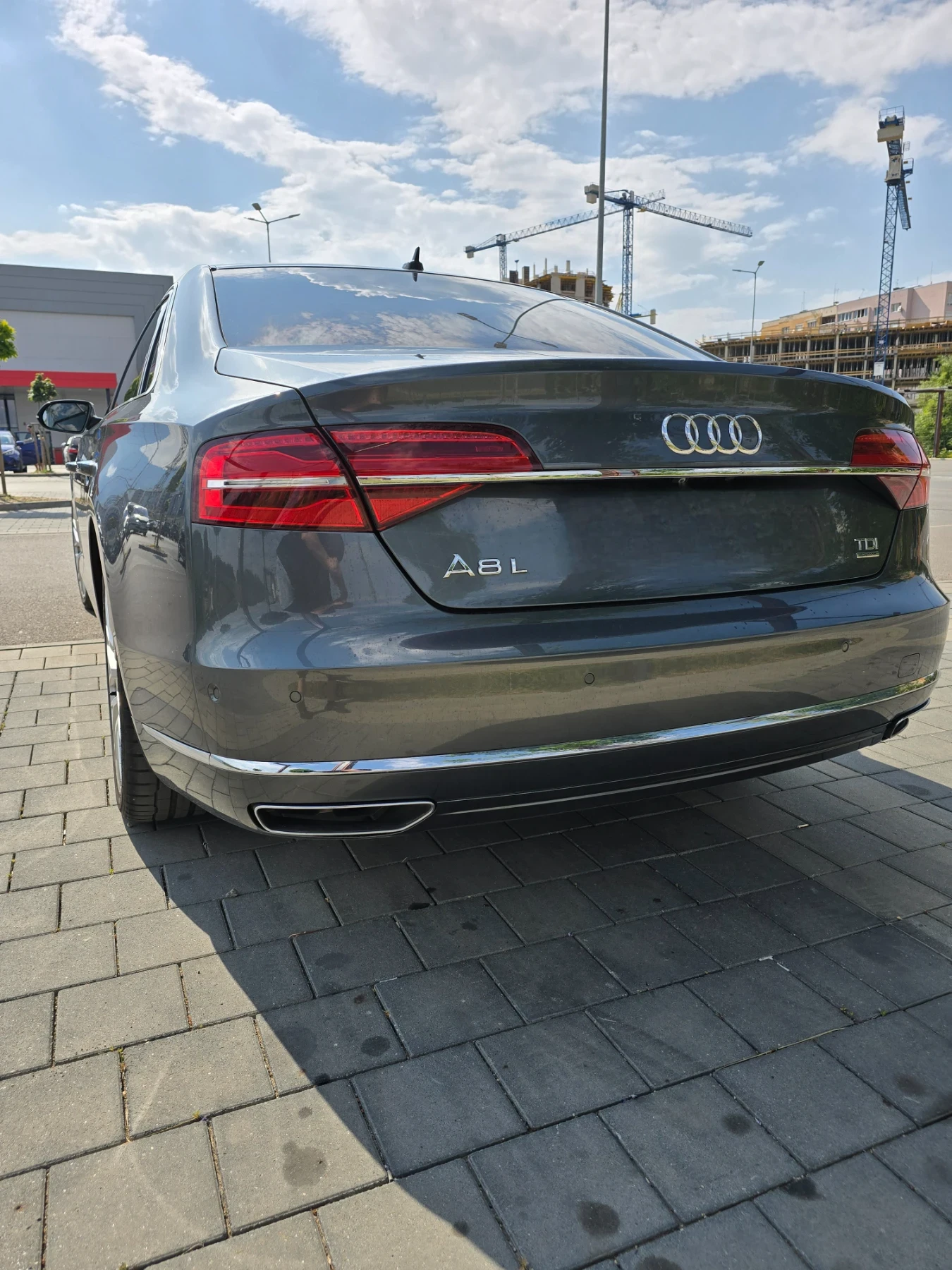 Audi A8 4.2 TDI Long 3 TV 360 camera PANO BANG OLUFSEN | Mobile.bg   11