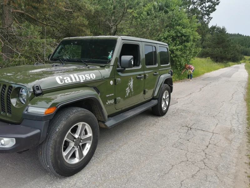 Jeep Wrangler Sahara, снимка 2 - Автомобили и джипове - 49350203