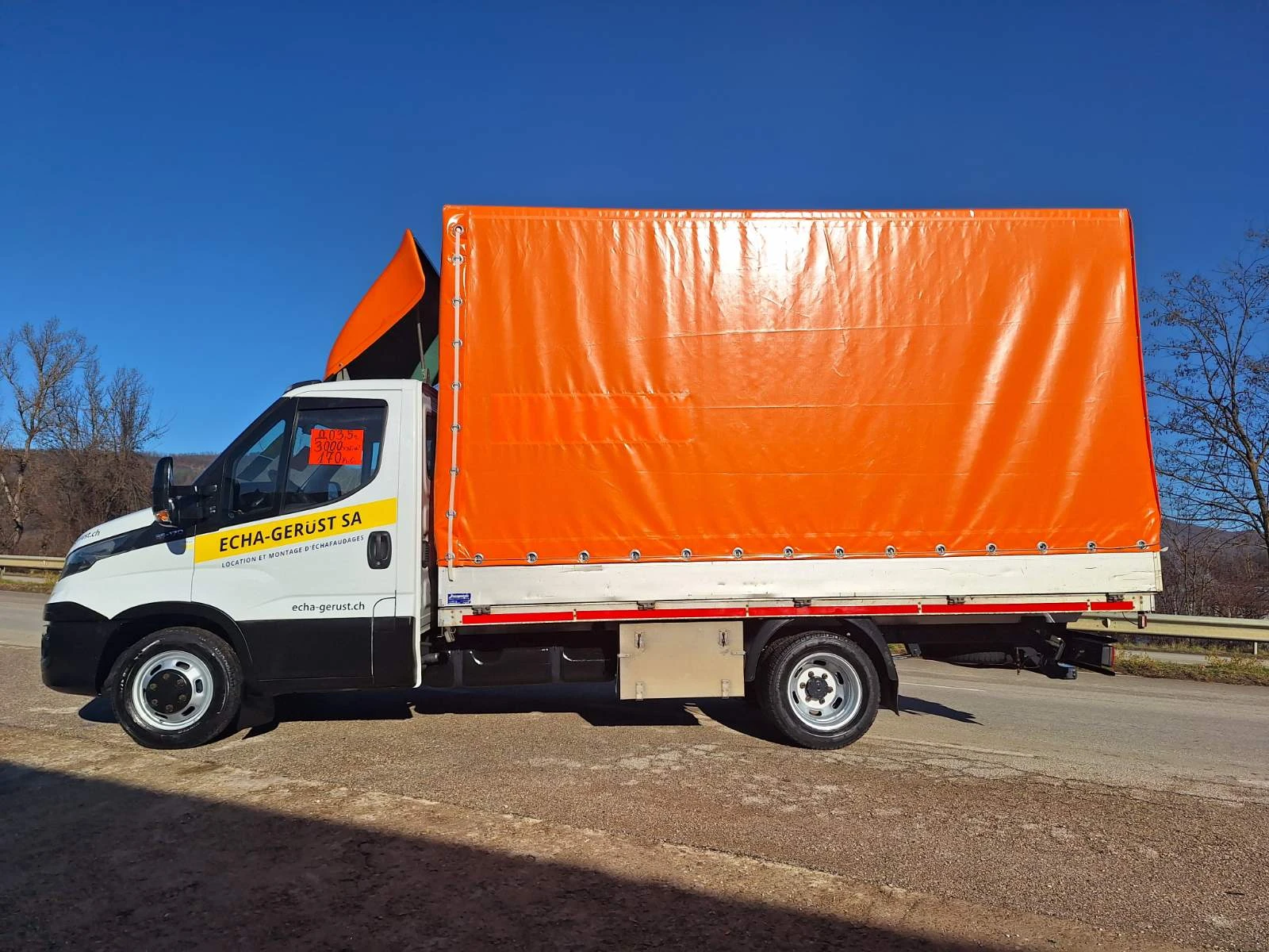 Iveco 35c17 ДО 3, 5т. 4, 30 ДЪЛЪГ,  ШВЕЙЦАРИЯ - изображение 4