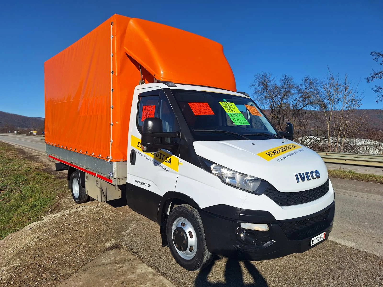 Iveco 35c17 ДО 3, 5т. 4, 30 ДЪЛЪГ,  ШВЕЙЦАРИЯ - изображение 3