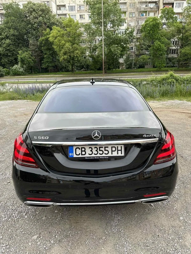 Mercedes-Benz S 560 4 Матик L, снимка 6 - Автомобили и джипове - 47155743