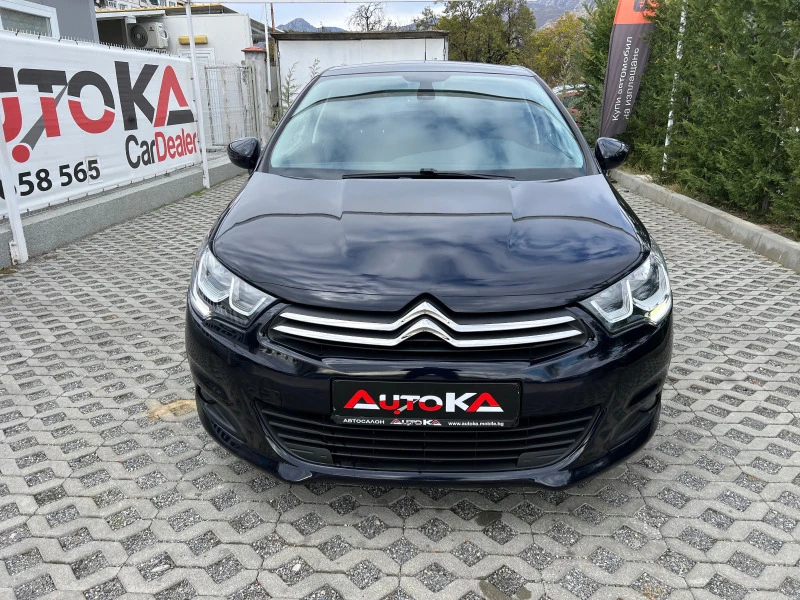 Citroen C4 1.6BlueHDI-99кс= НАВИ= АВТОПИЛОТ= LED, снимка 1 - Автомобили и джипове - 46511730