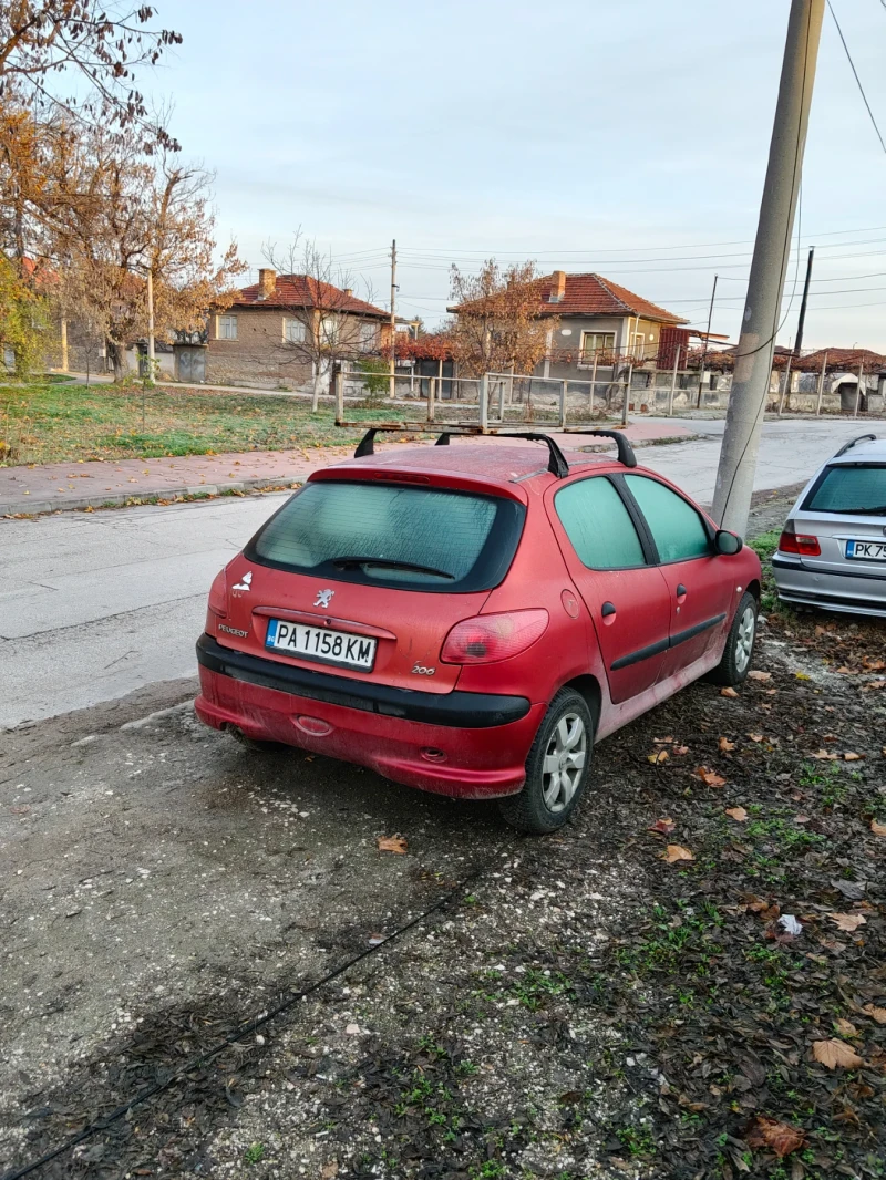 Peugeot 206 1.4, снимка 5 - Автомобили и джипове - 52680406