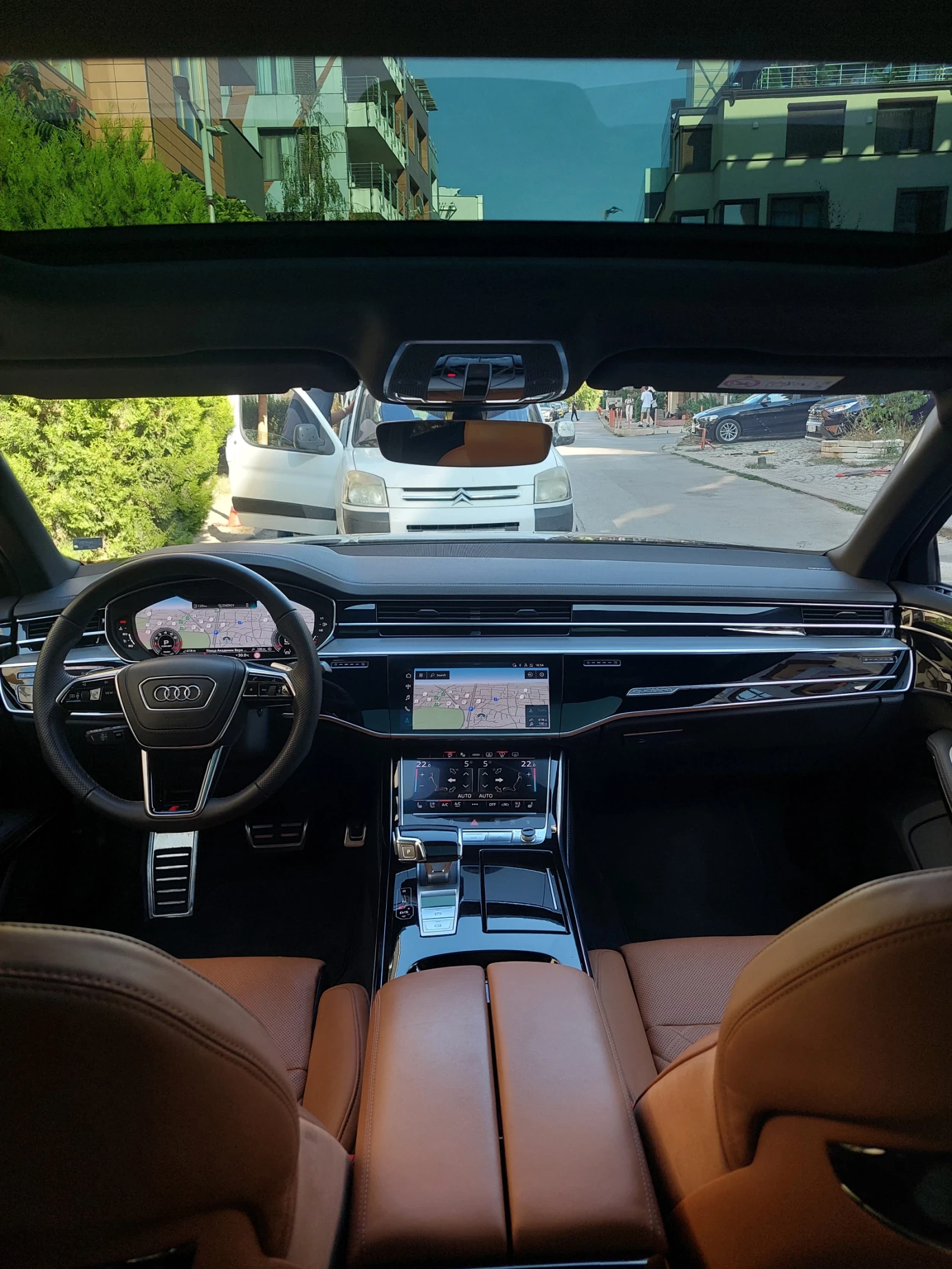 Audi A8 S-line, снимка 15 - Автомобили и джипове - 56010207