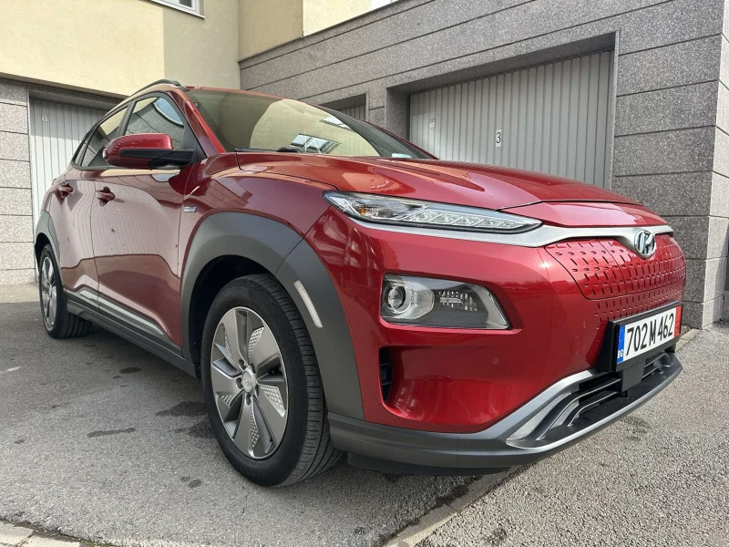 Hyundai Kona PREMIUM 64KWh FULL ASSIST/HEADUP/DISSTR/SOH98.6%, снимка 3 - Автомобили и джипове - 49127032