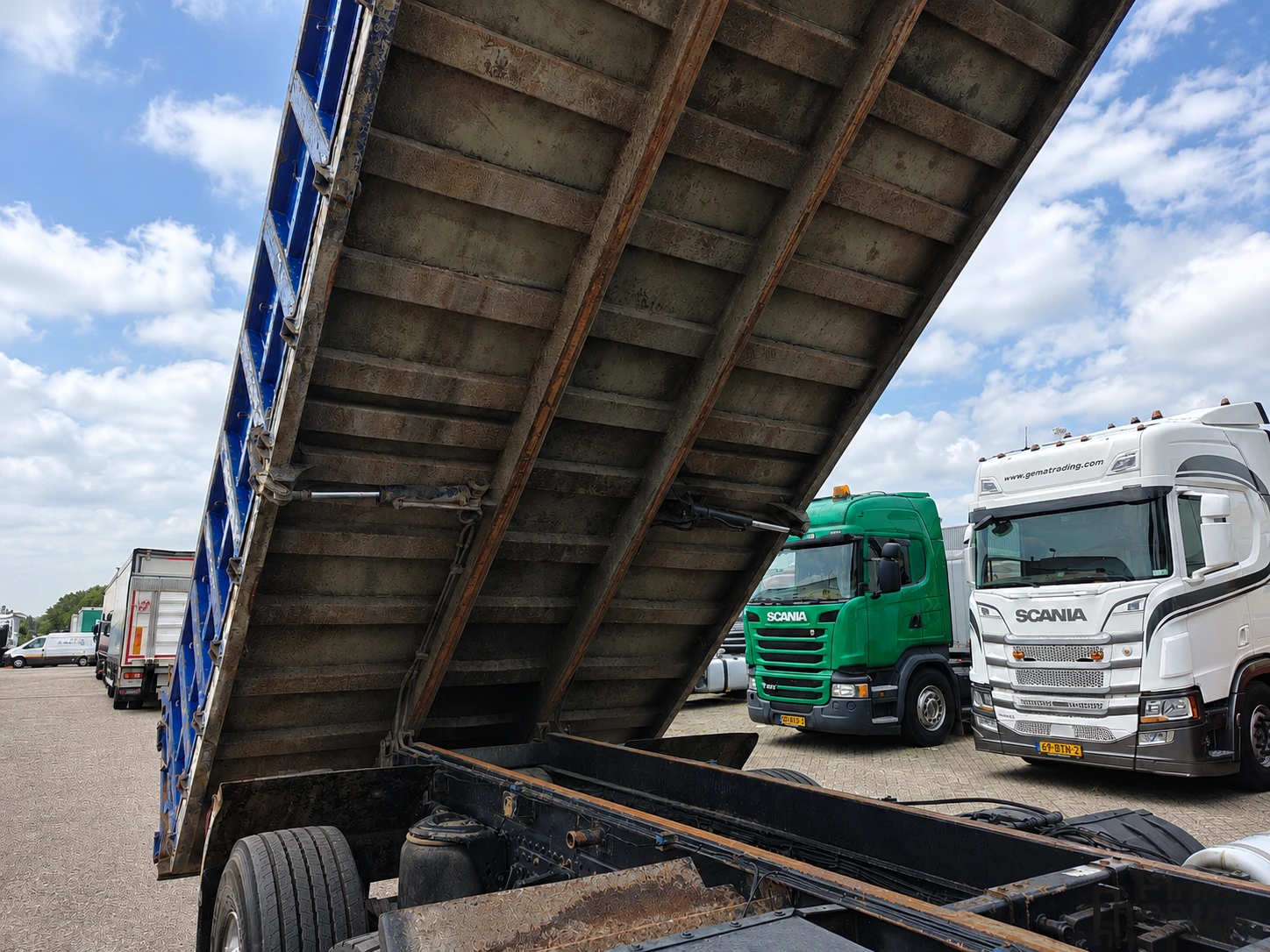 Man 26 TGA 26.320 6x2 Самосвал с кран HIAB 166E-5 HIPRO, снимка 10 - Камиони - 55086769
