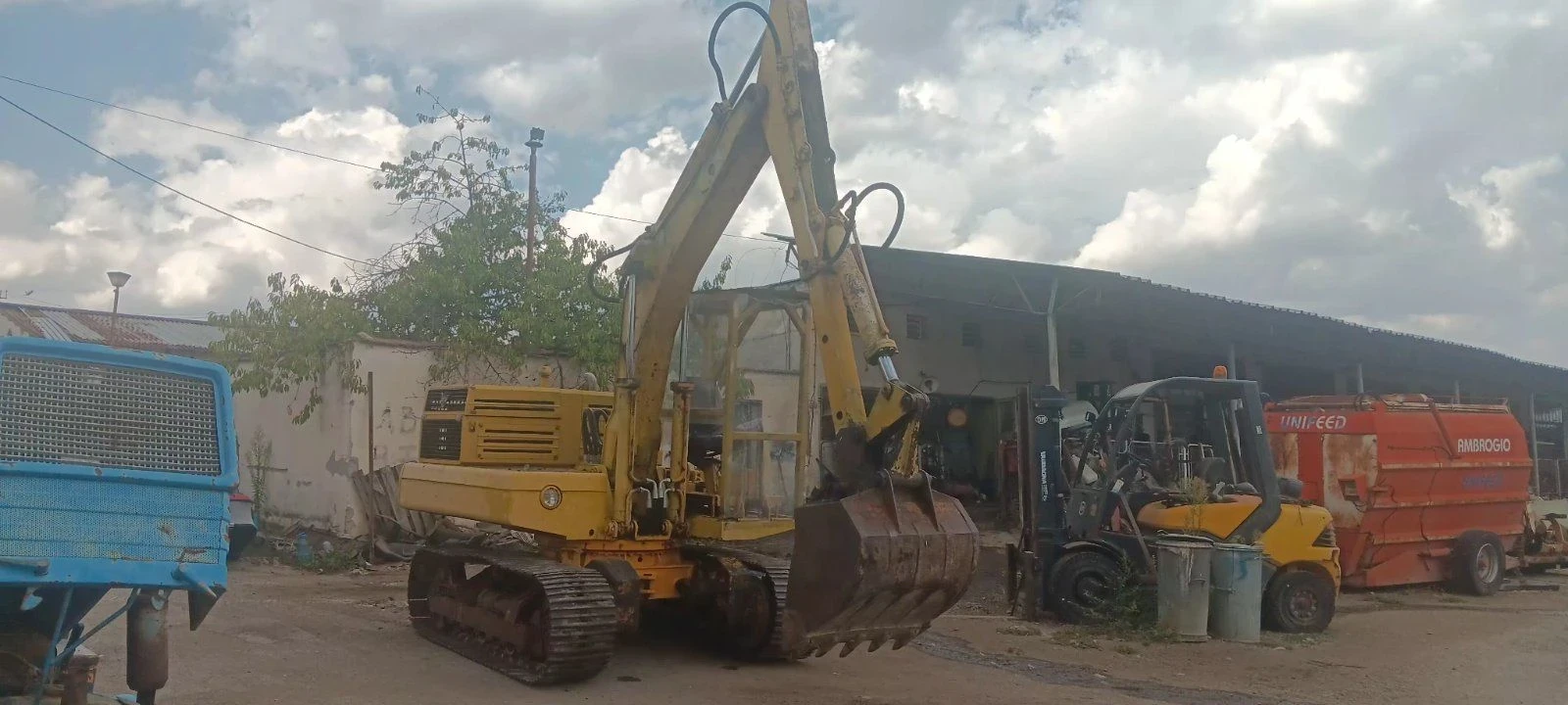 Багер Друга марка Massey ferguson 80 нов внос Италия , снимка 7 - Индустриална техника - 55406812
