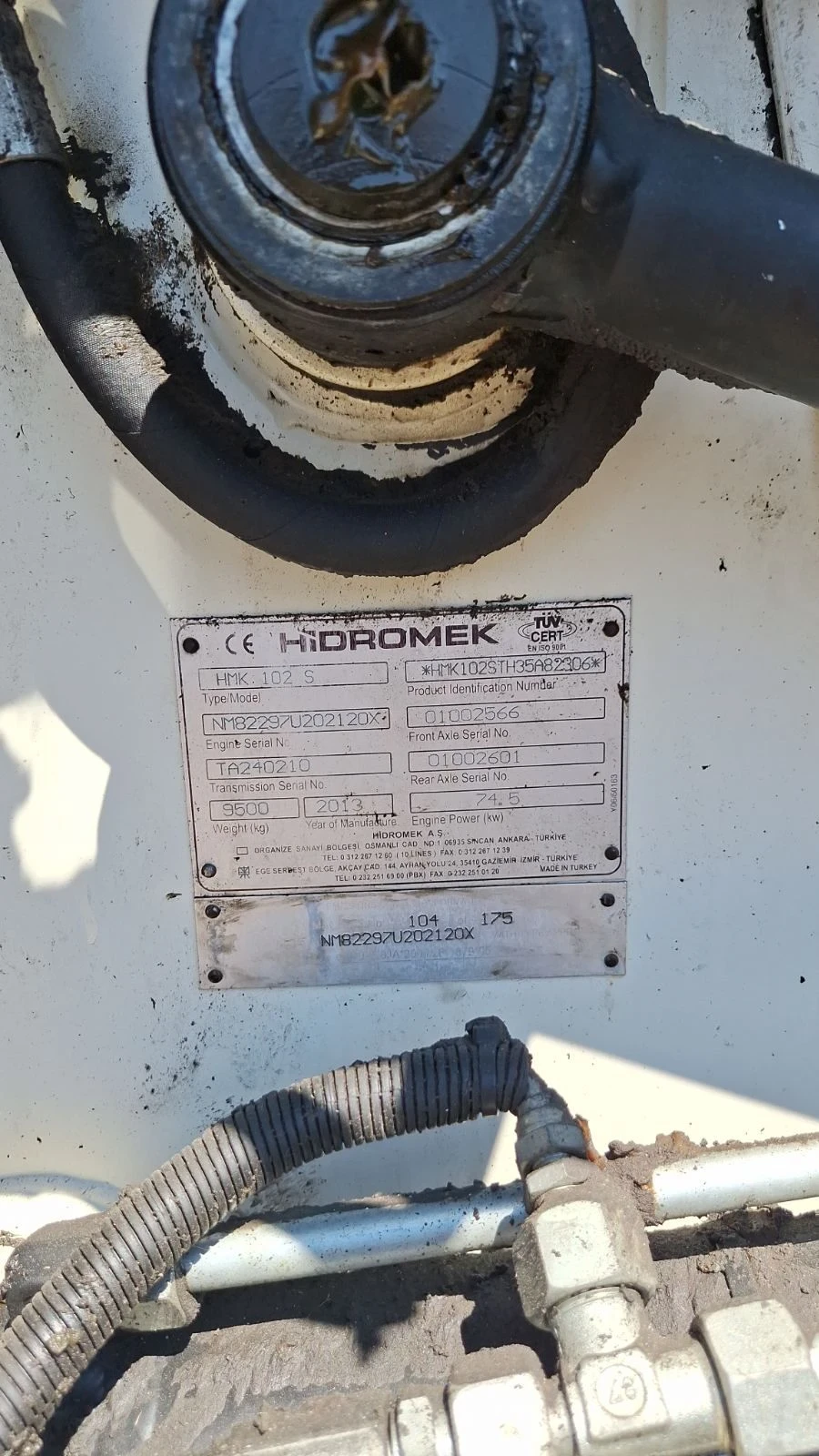 Багер Hidromek 102 , снимка 9 - Индустриална техника - 55751558