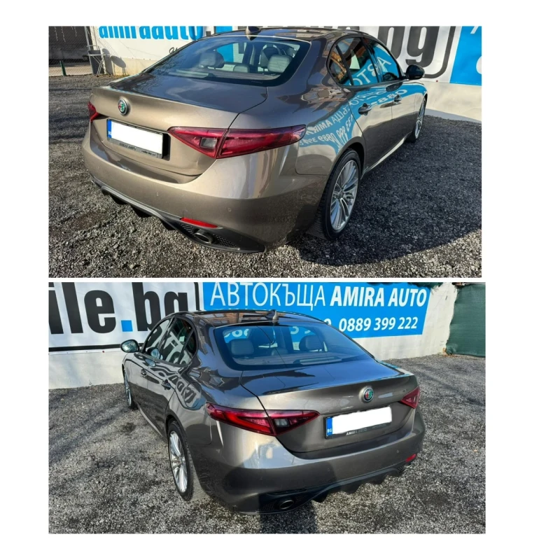 Alfa Romeo Giulia 2.2d 180к.с.* AT8* РЕАЛНИ 121300км* НАПЪЛ.ОБСЛУЖЕН, снимка 6 - Автомобили и джипове - 48432533