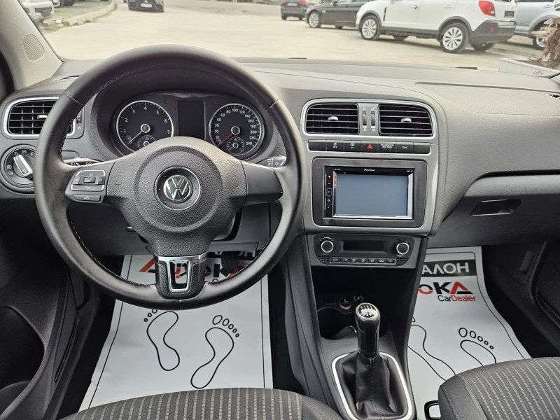 VW Polo 1.6i-82кс= ФАБРИЧНА ГАЗ= АВТОПИЛОТ= EURO 5B, снимка 10 - Автомобили и джипове - 48801394