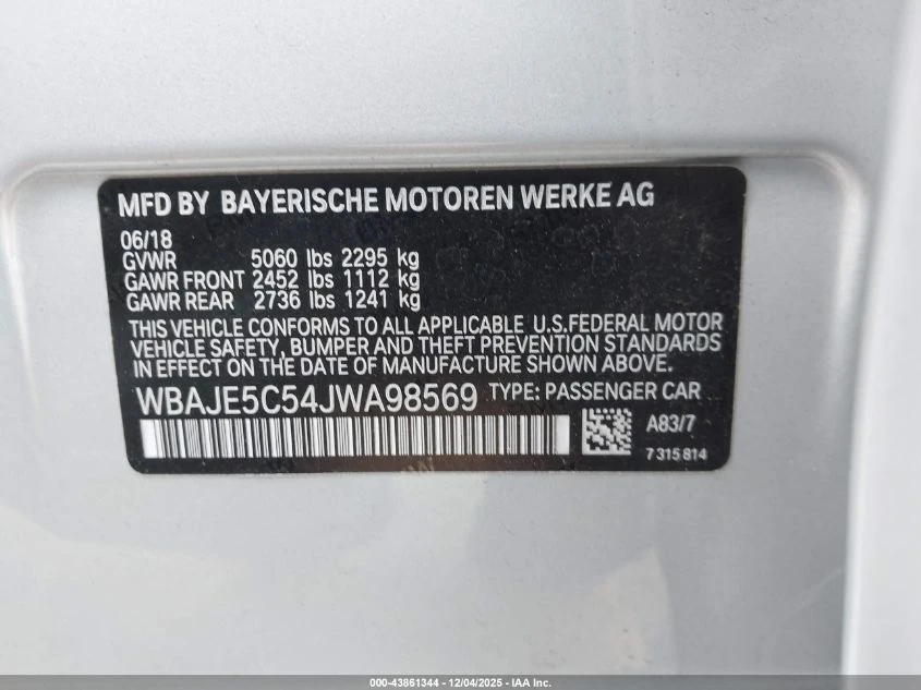 BMW 540 3l I - изображение 9