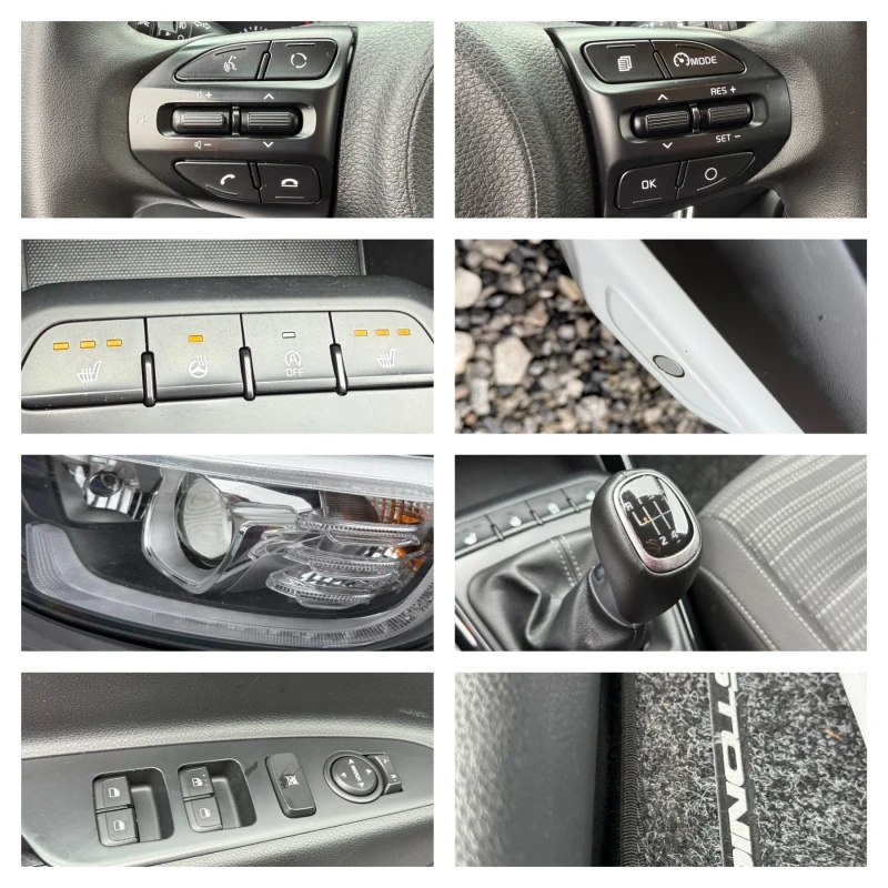 Kia Stonic 1.4i (100 кс)EU6/Navi/Camera/Подгрев седалки-волан, снимка 16 - Автомобили и джипове - 52100221