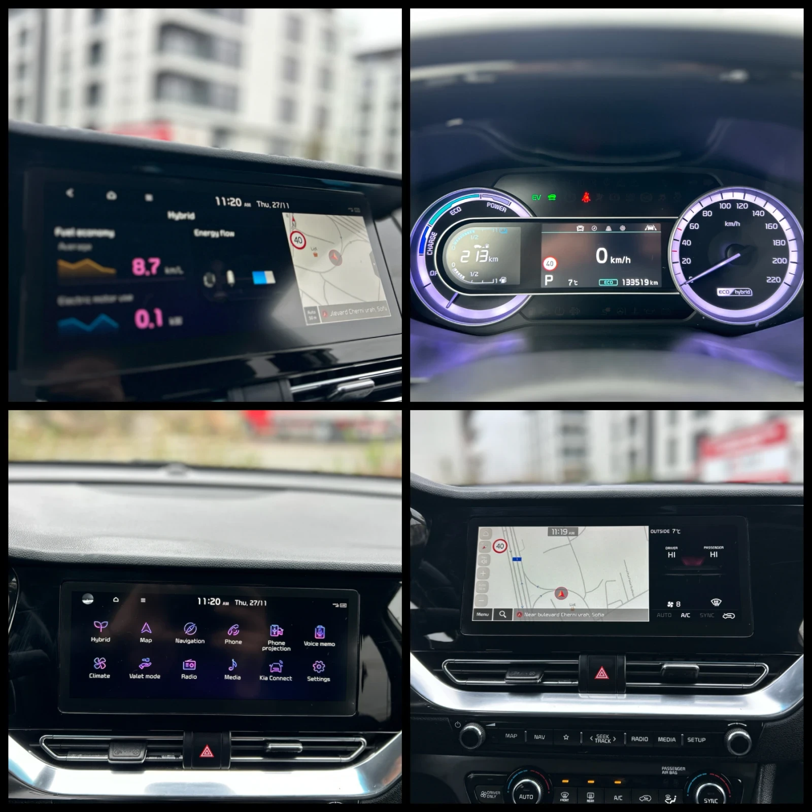 Kia Niro STYLE* HYBRID* 1.6 | Mobile.bg   14