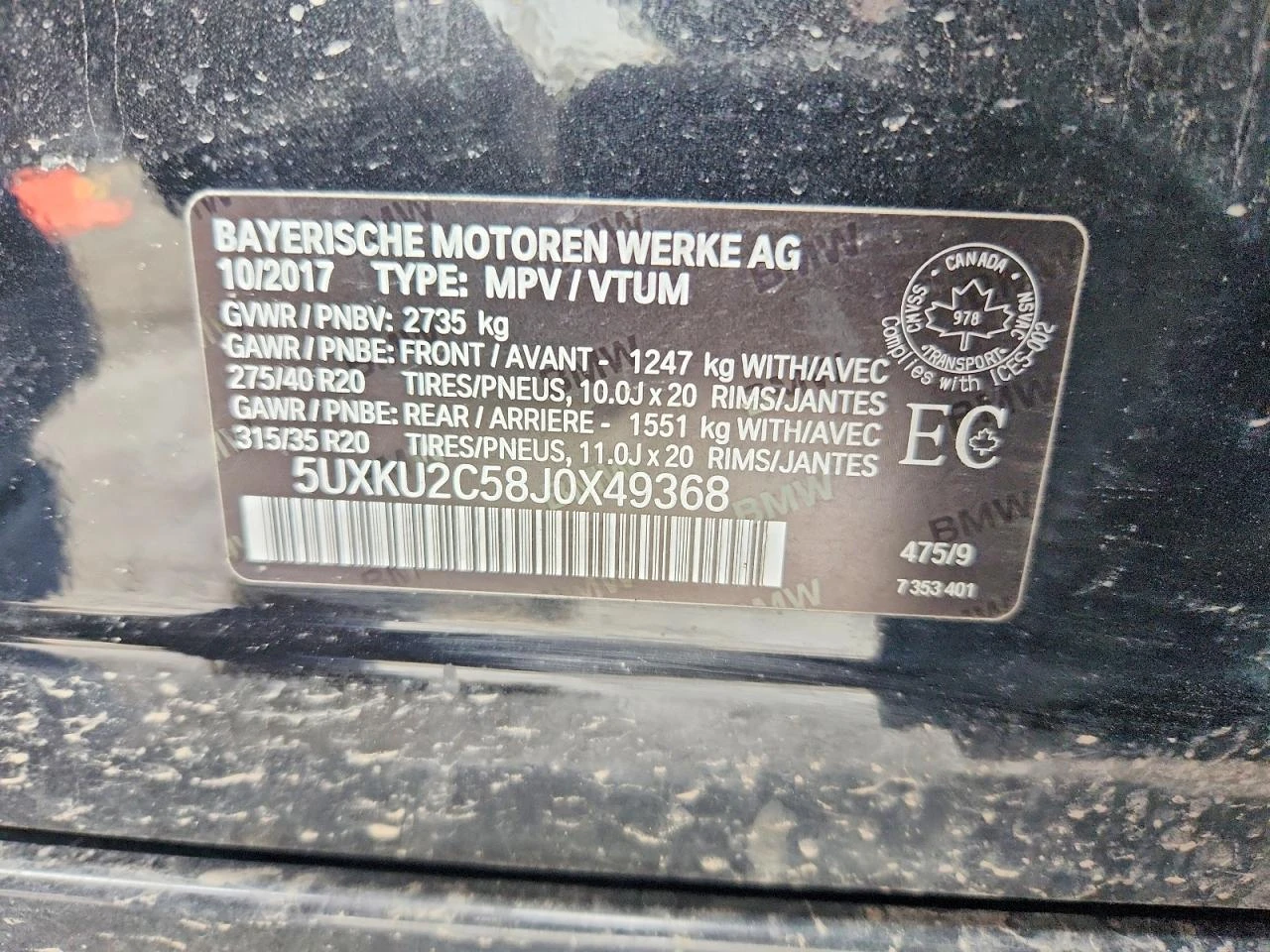 BMW X6 3.0l xDrive35I, снимка 12 - Автомобили и джипове - 54569730