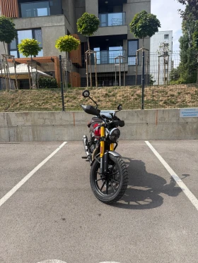 ����� �� �������� �� Triumph Scrambler