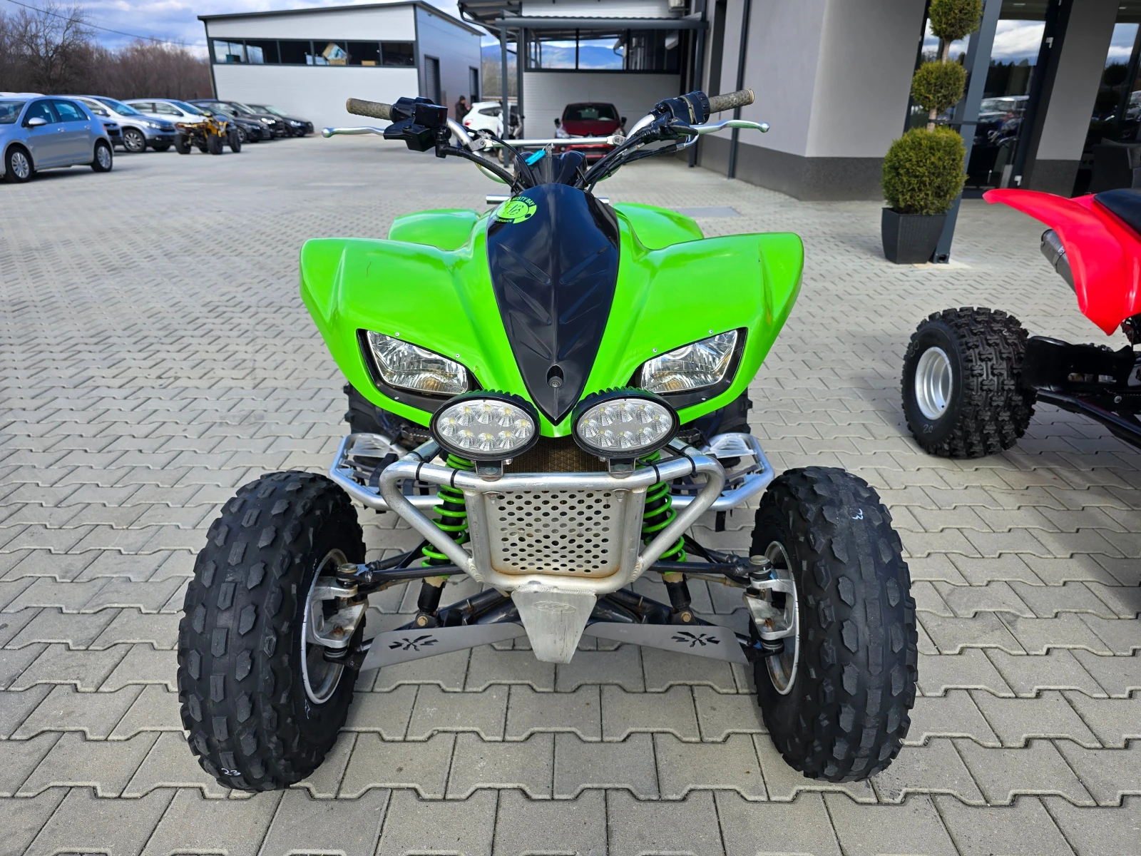 Kawasaki Kfx 700ie, Ролбари, Генерация Thunder, гардове! - изображение 10