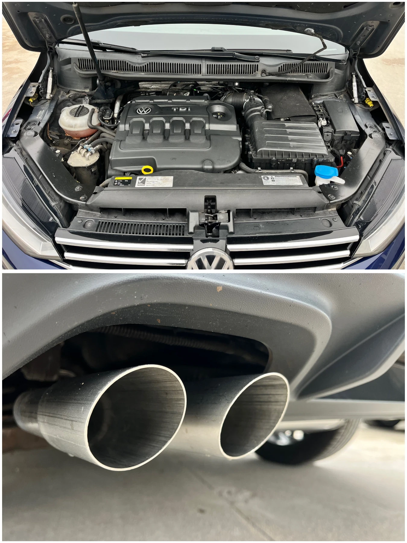 VW Touran 2, 0TDI-150k.c/6+ 1///NAVI/KEYLESS!! | Mobile.bg   17