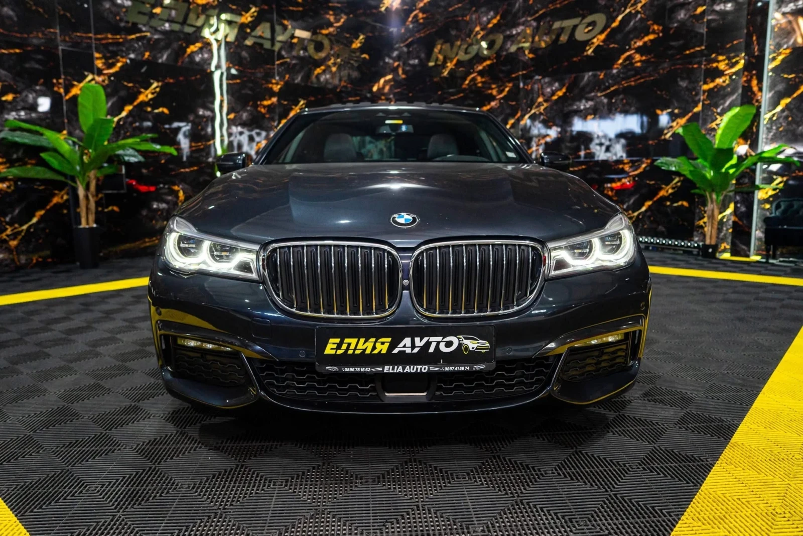BMW 740 D XDRIVE LONG M PACK LED NAVI HUD H&K ������ 100% | Mobile.bg � ����������� 3