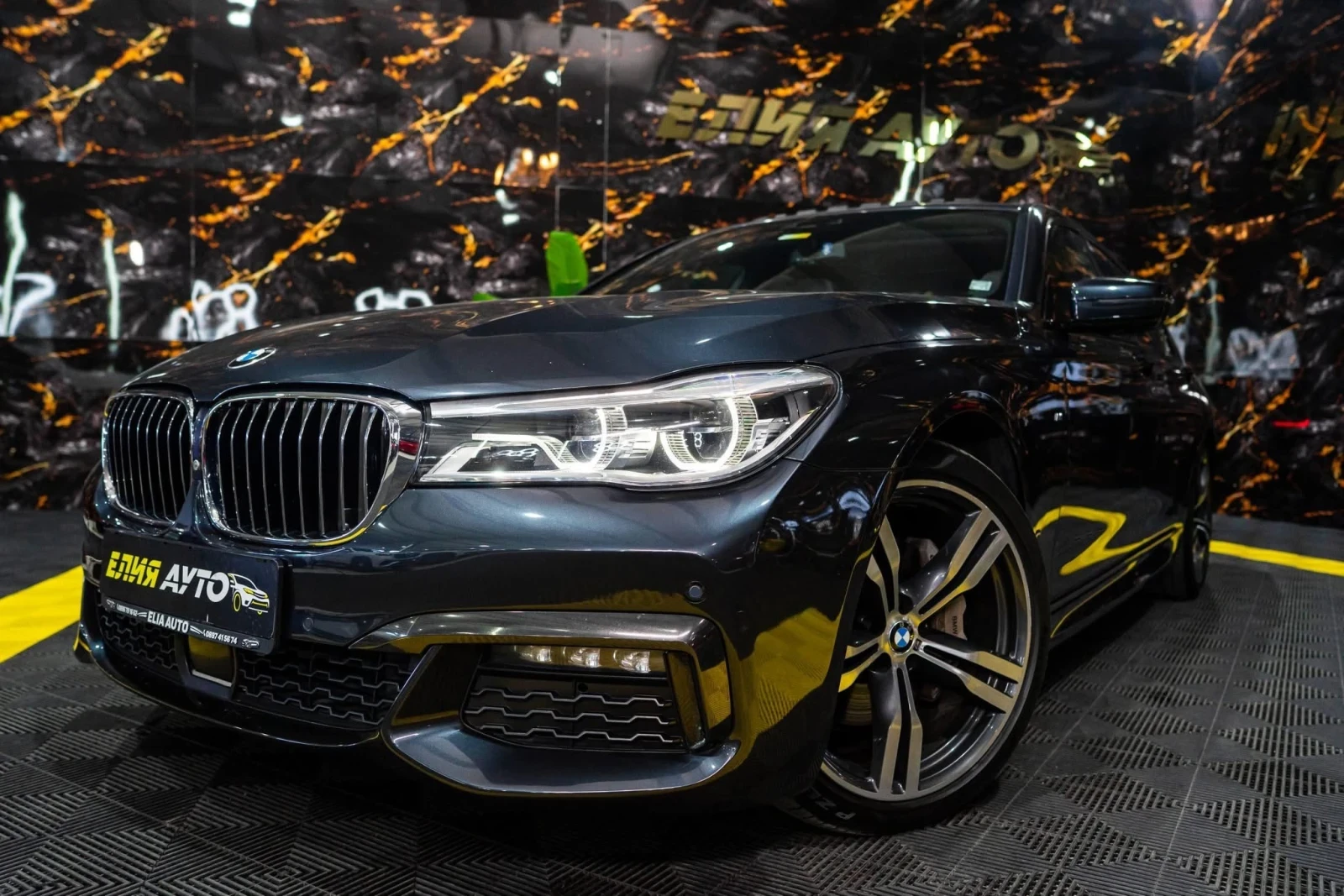 BMW 740 D XDRIVE LONG M PACK LED NAVI HUD H&K ������ 100% | Mobile.bg � ����������� 4