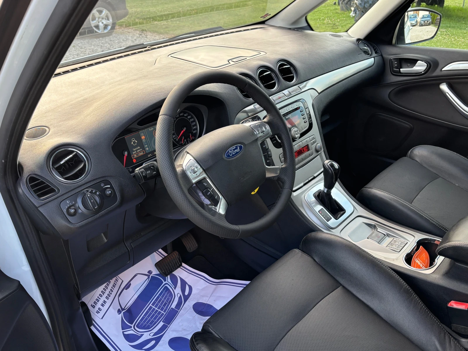 Ford Galaxy 2.0TDCI/Италия/Автомат/Панорама/Подгрев/Кожа, снимка 9 - Автомобили и джипове - 55269261