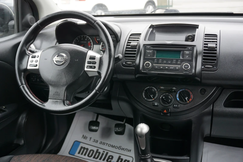 Nissan Note 1, 5 dci/Euro 5/Facelifte/Нови гуми , снимка 14 - Автомобили и джипове - 48266032