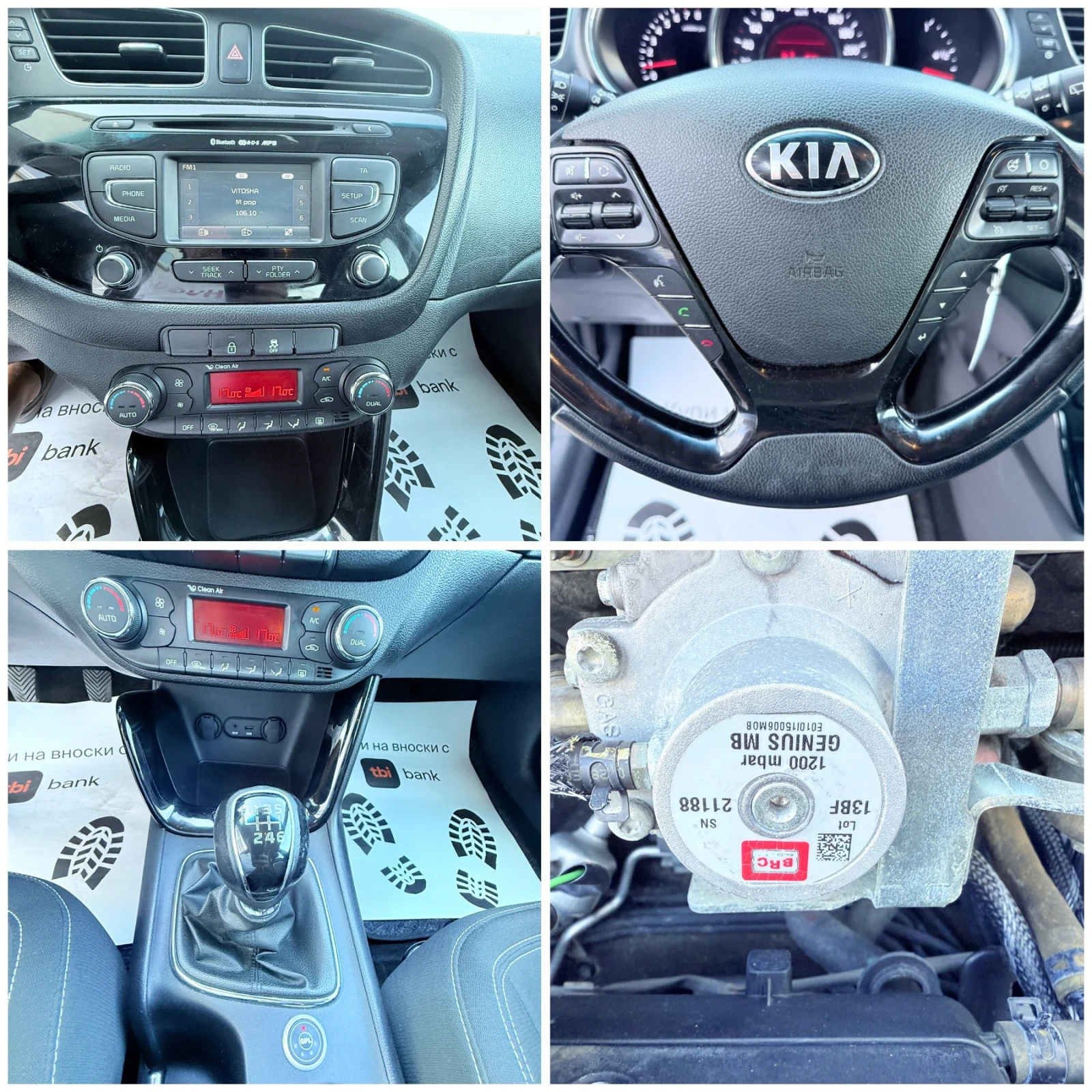 Kia Ceed 1.4i 100k.c* Navi* Kamera* BRC* 140 000km* NOVA*  - изображение 9