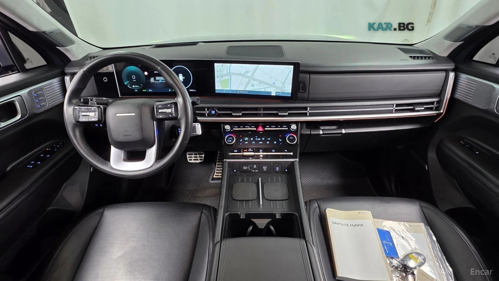 Hyundai Santa fe 1.6HEV* 4WD* CALLIGRAPHY* ПОДГРЕВ* ОБДУХВАНЕ* 360*, снимка 6 - Автомобили и джипове - 56102338