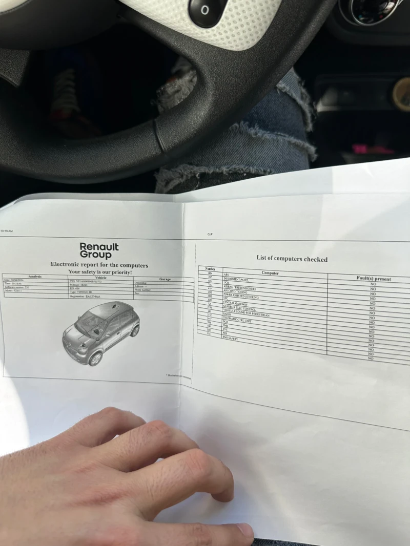 Renault Twingo Гаранция бат. 2030г., снимка 17 - Автомобили и джипове - 52023312