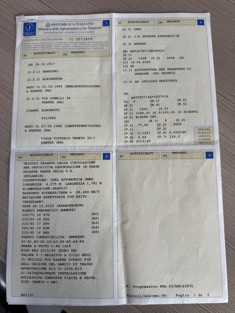 Opel Mokka X 1.6 cdti evro 6 4x4 cosmo, снимка 17 - Автомобили и джипове - 52116555