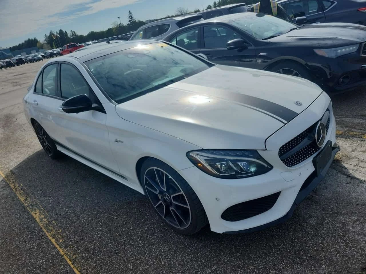 Mercedes-Benz C 43 AMG | HEADS UP| DISTRONIC| 360| BURMESTER| ПАНО| CARFX, снимка 2 - Автомобили и джипове - 54827517