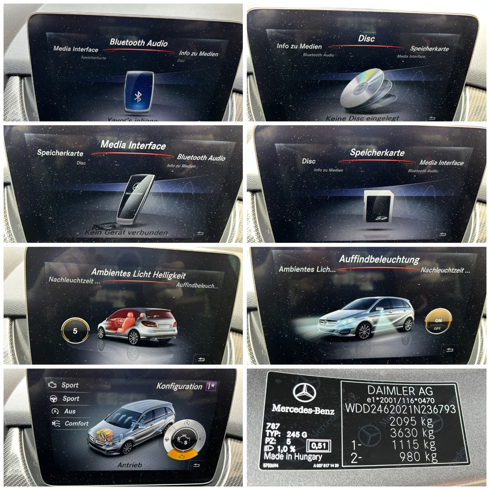 Mercedes-Benz B 200 D AMG 4-Matic, 128 500��!!! ����� ����. �������! | Mobile.bg � ����������� 11