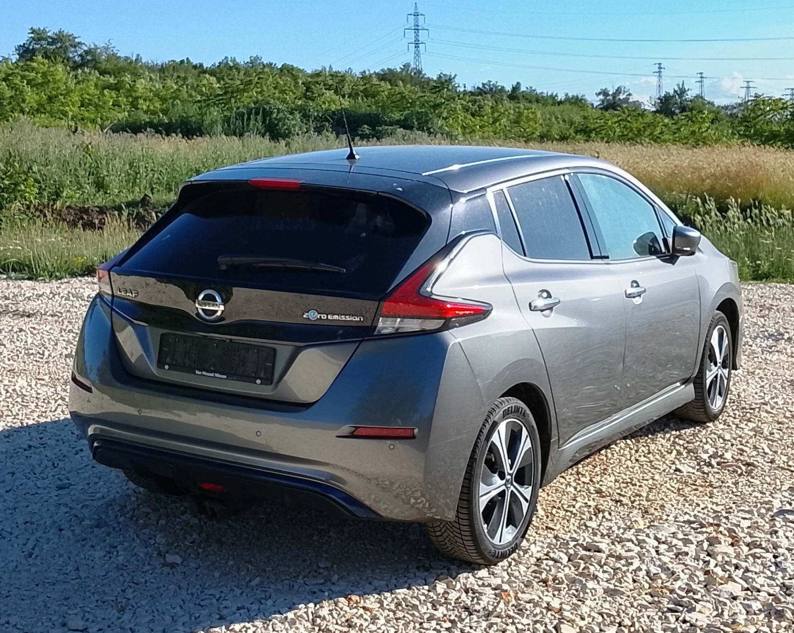 Nissan Leaf  62kWh 218 к.с. НОВ ВНОС, Батерия ТОП, снимка 2 - Автомобили и джипове - 54903448