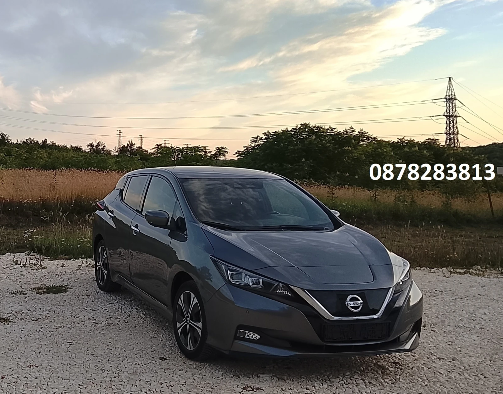 Nissan Leaf  62kWh 218 к.с. НОВ ВНОС, Батерия ТОП, С ТЕРМОПОМПА