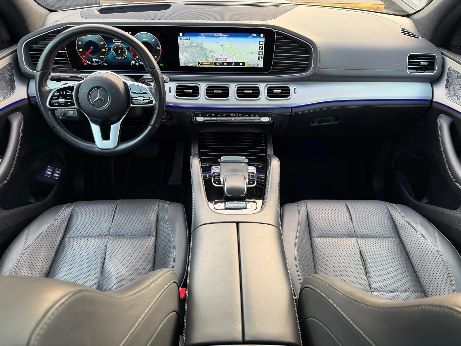 Mercedes-Benz GLE 400 AMG #PANO#OBDUH#Burmester#DIS#Cam360#HUD#KeyLess#j, снимка 11 - Автомобили и джипове - 55833496
